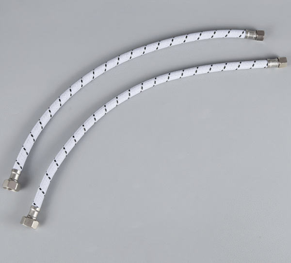 plastic braided hose